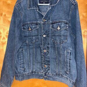 Nautica Women's Denim Jean Jacket Sz M
